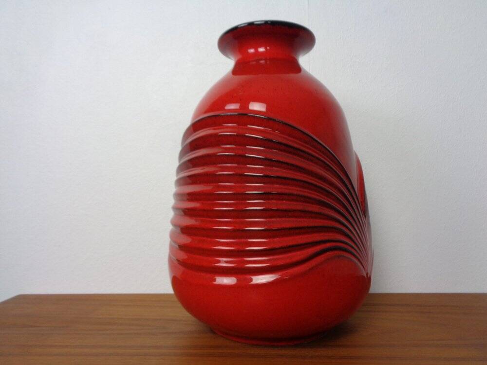 Large ceramic vase by Cari Zalloni for Fohr Keramik, 1970s