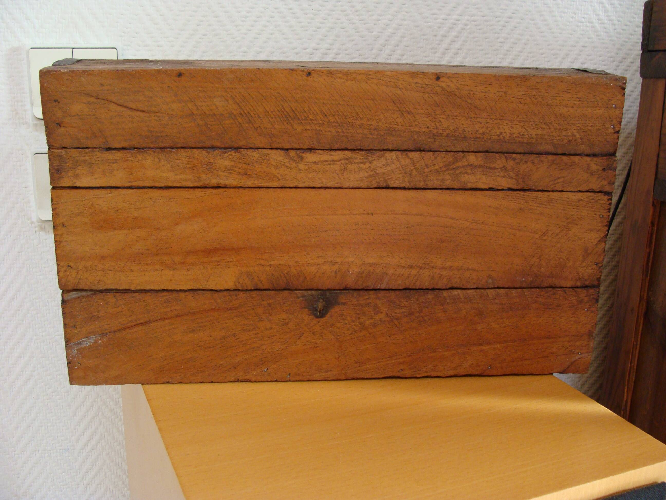 Antique wooden tray