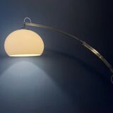 Vintage space age arc floor lamp in style of Guzzini