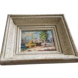 Brittany marine painting 1957