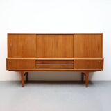 Vintage wandmeubel Deens Teak