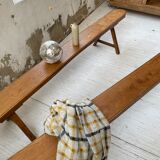 Pair of bench early 1900 oak