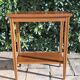 Oak side table