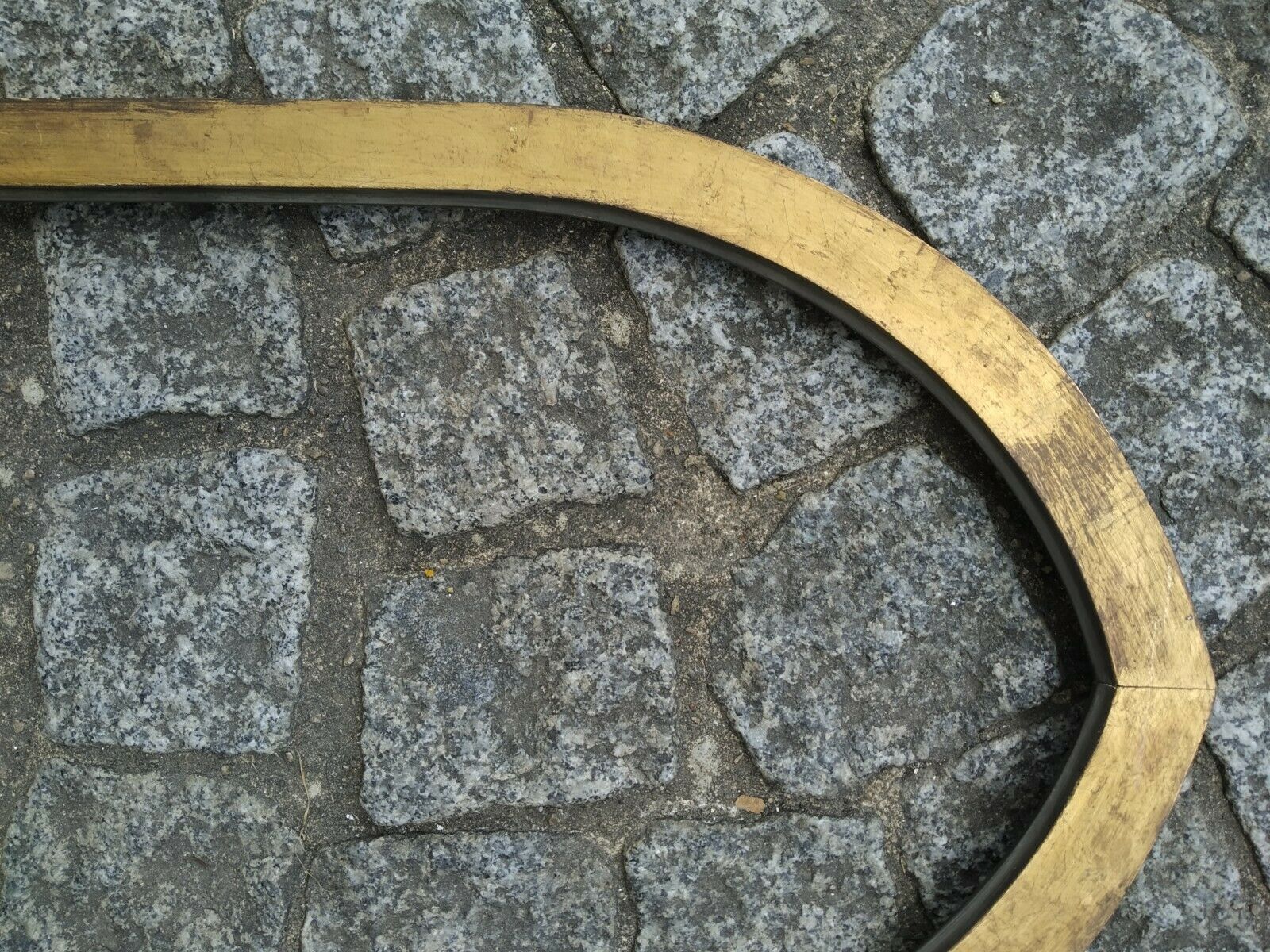 Golden baguette frame leafing 45 cm x 26 cm