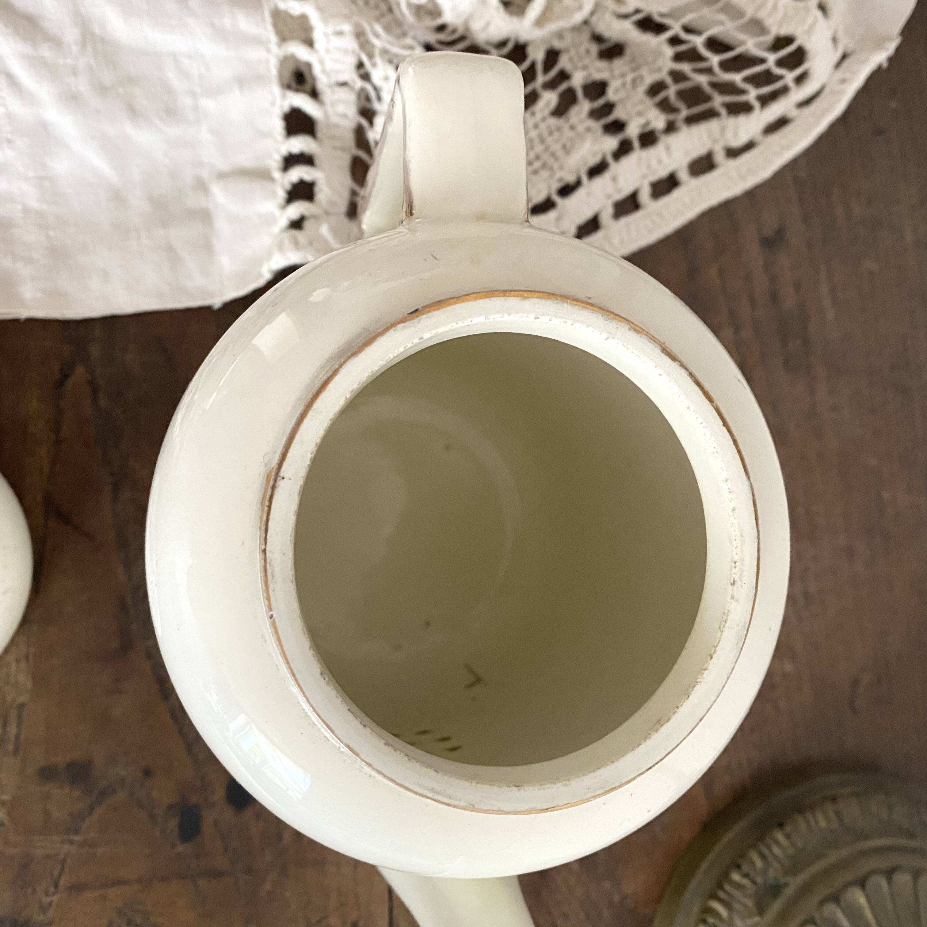 Antique ironstone teapot