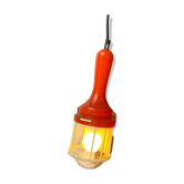Portable Retro Lamp FRANDSEN Denmark | Danish Design From The Mid Century | Retro Orange Light