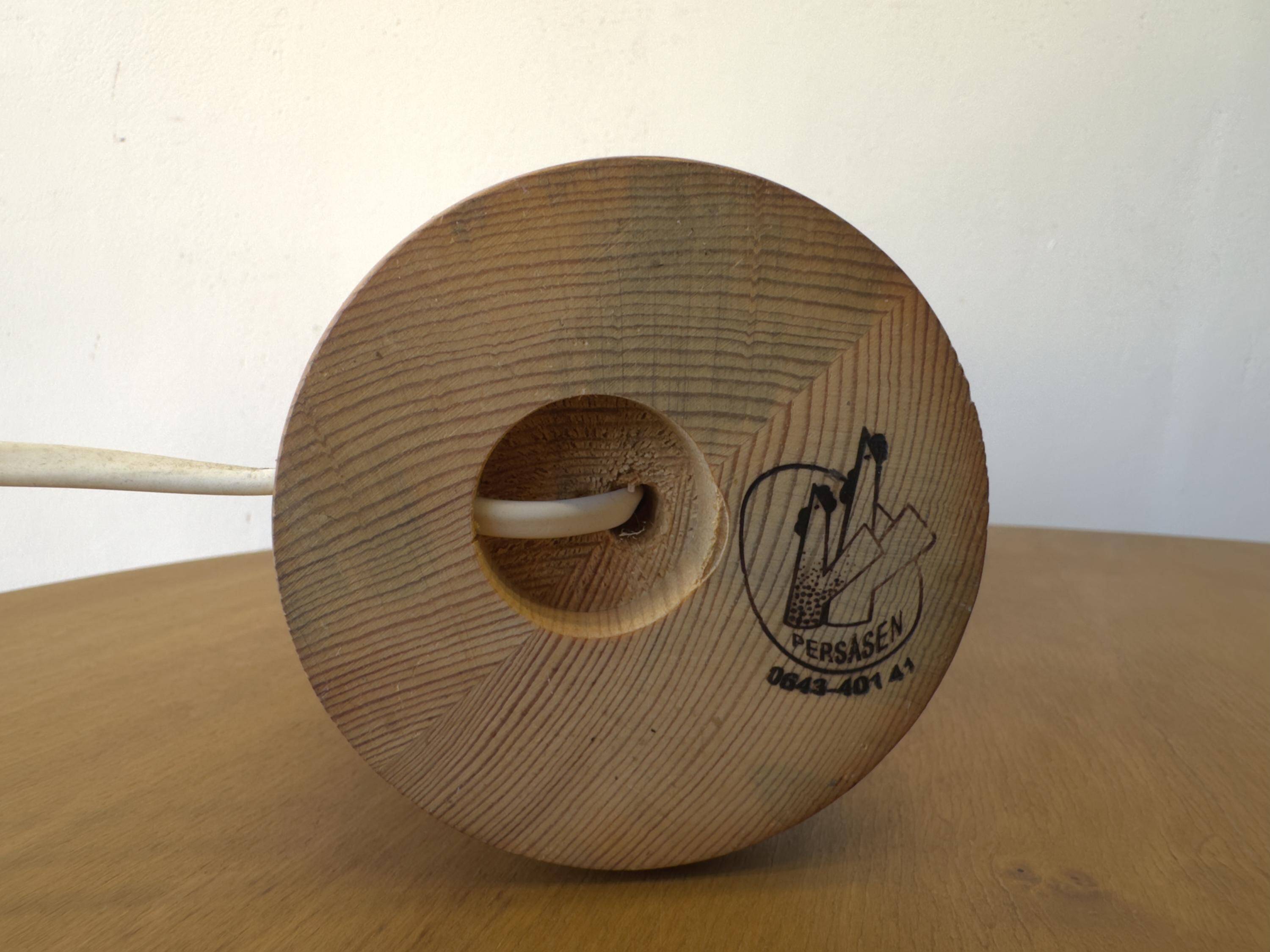 WOODEN TABLE LAMP, Leif Wikner, Persåsen.