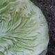 Set of 3 vintage asparagus and cabbage leaves slip dishes made in Italy