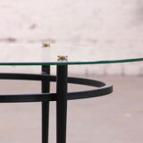 Round coffee table from the 1950s