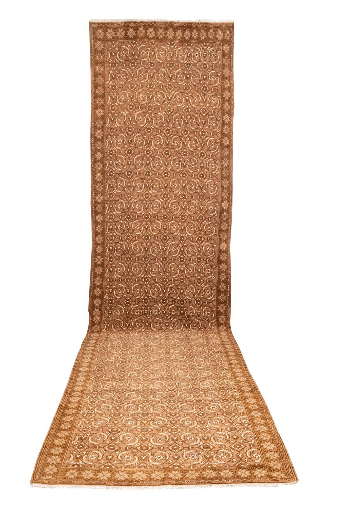 Tapis de couloir turc vintage