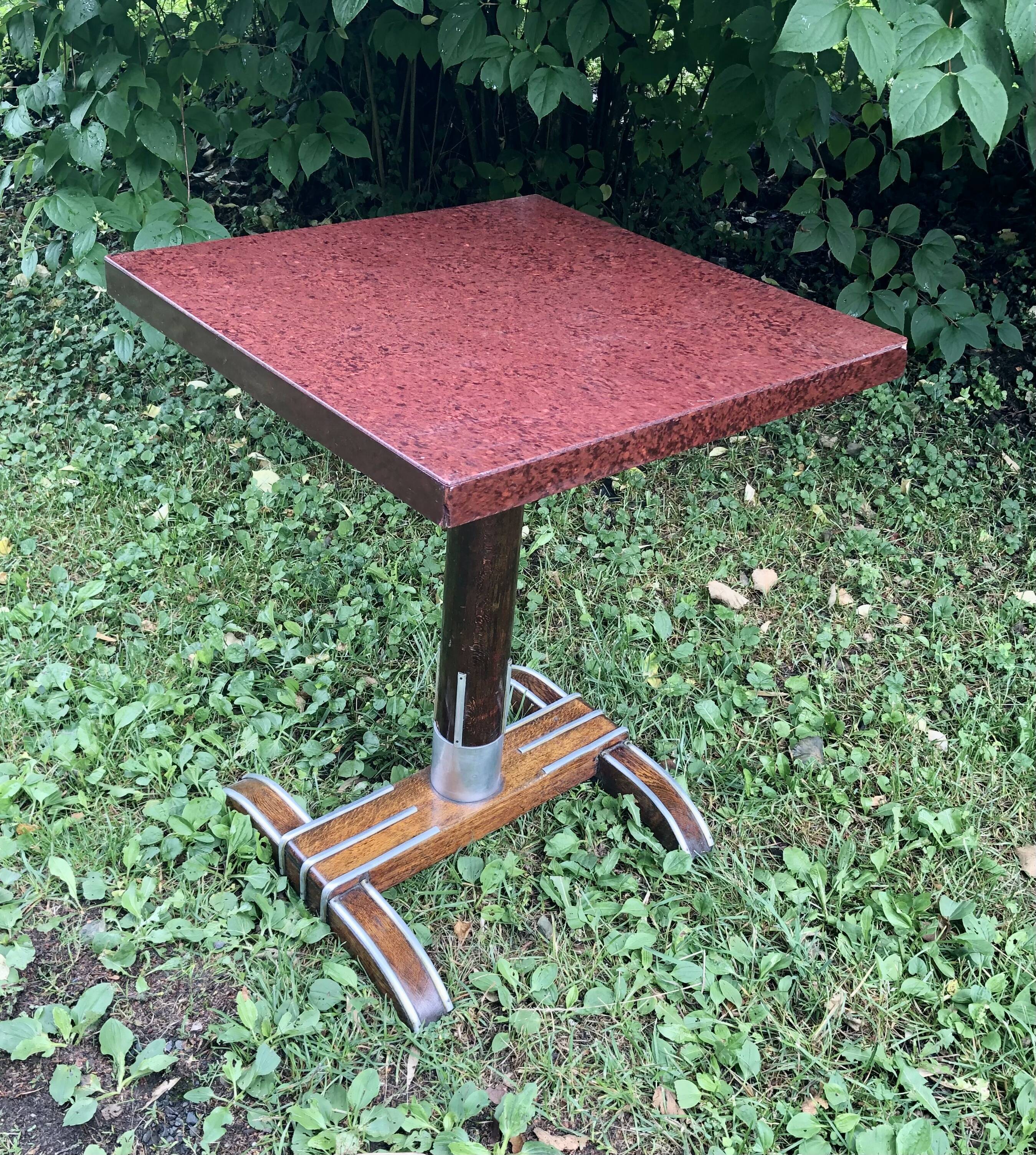 Parisian bistro table