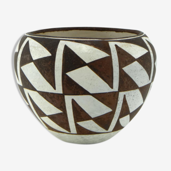 Terracotta vase, Acoma, Lucy Martin Lewis, 1950s/1960s