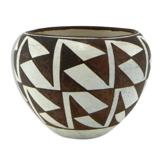 Vase en terre cuite, Acoma, Lucy Martin Lewis, années 1950/1960