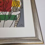 Original lithograph after Fernand Léger, 1946, 62 x 72 cm, framed