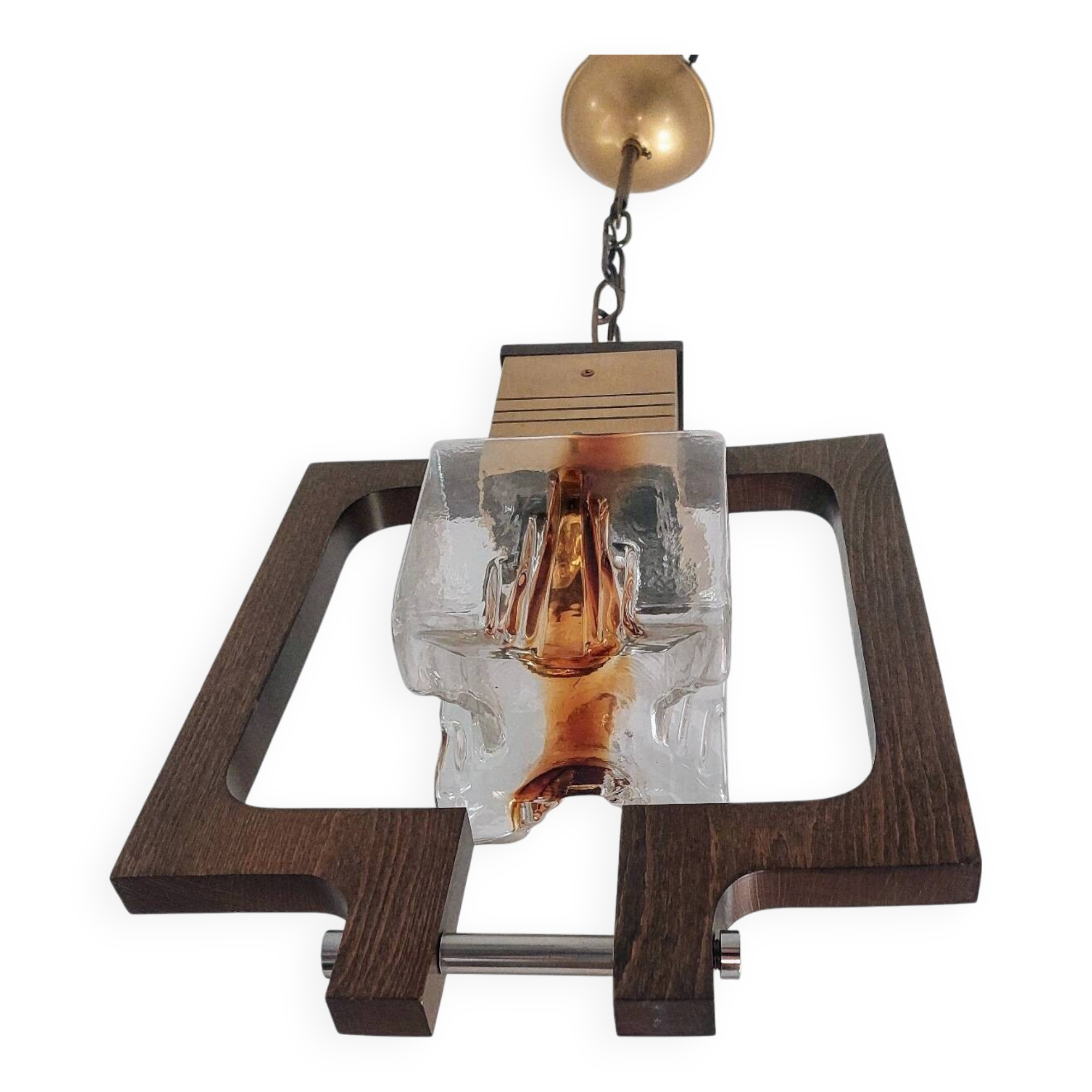 60s Murano glass pendant light