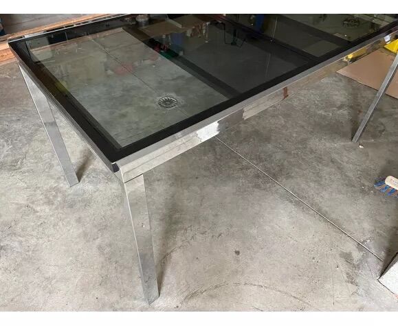 Milo Baughman extendable dining table