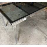 Milo Baughman extendable dining table