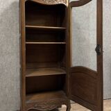 Louis XV style Provencal bonnetière in solid oak circa 1900