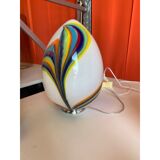 Pair of lamps in Murano glass