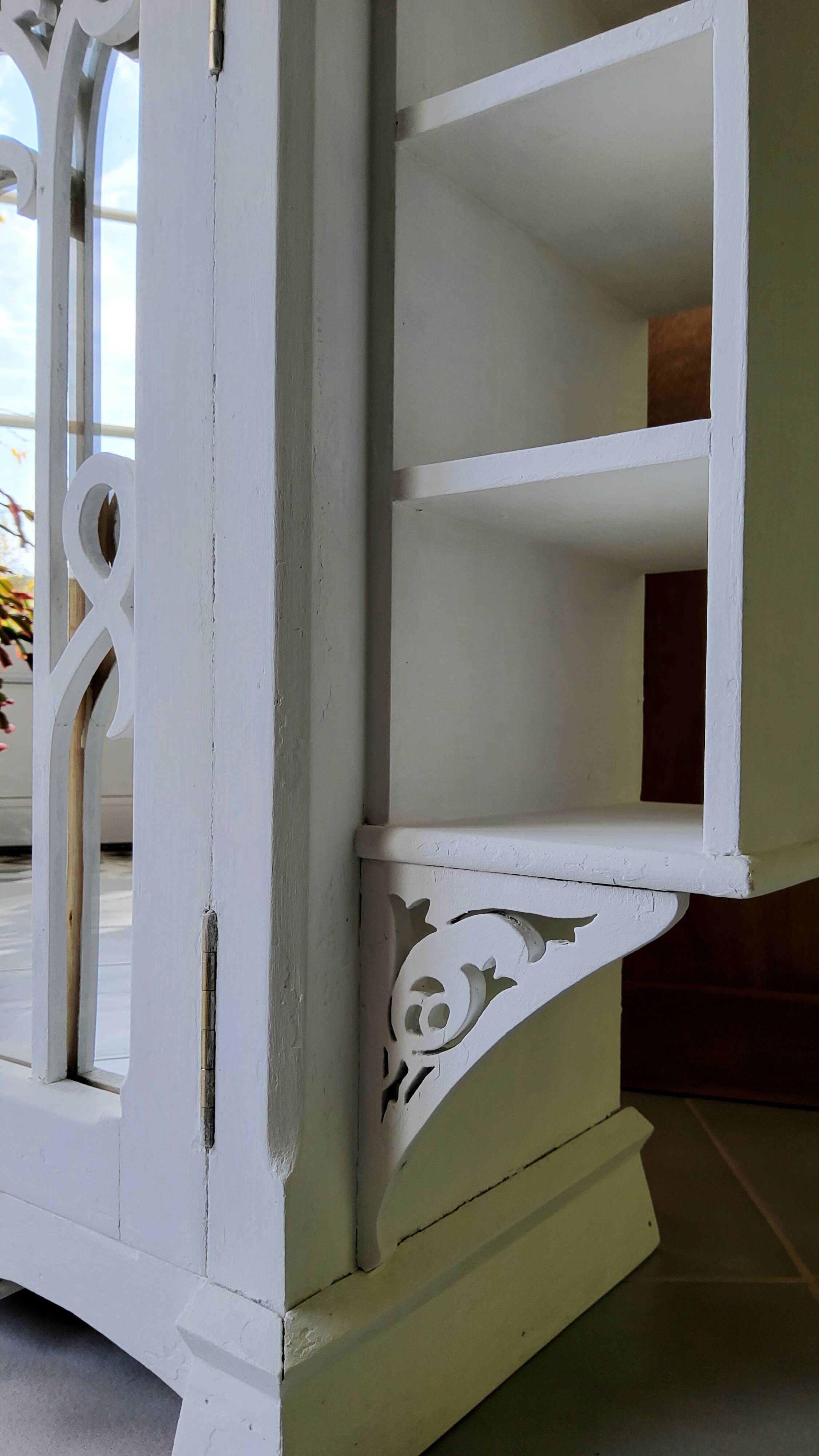 Antique bathroom cabinet