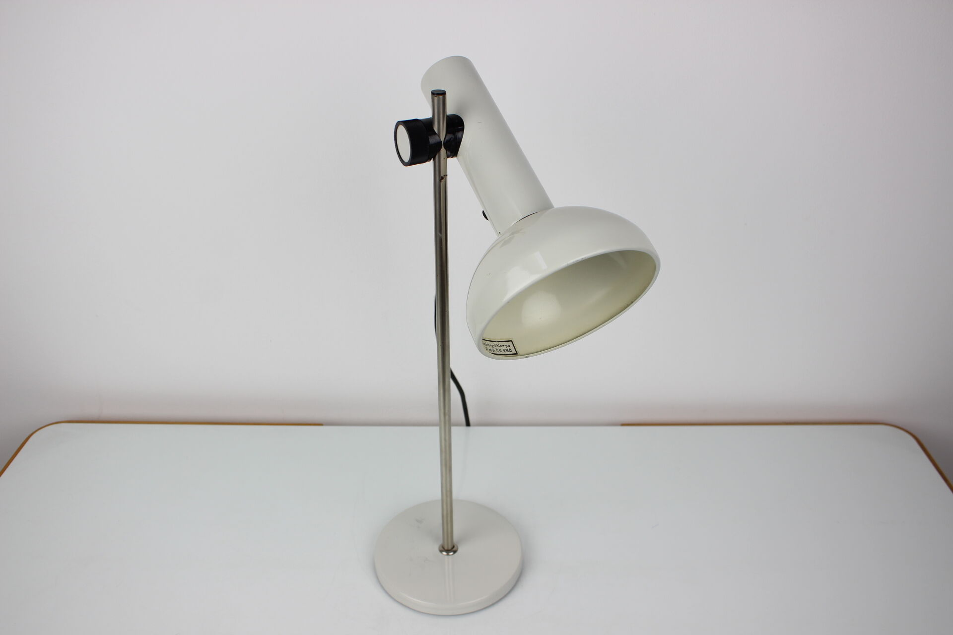 Mid-century adjustable table lamp, 1970's