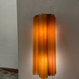 Glass tube sconces set of 2