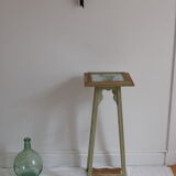 Old wooden side table