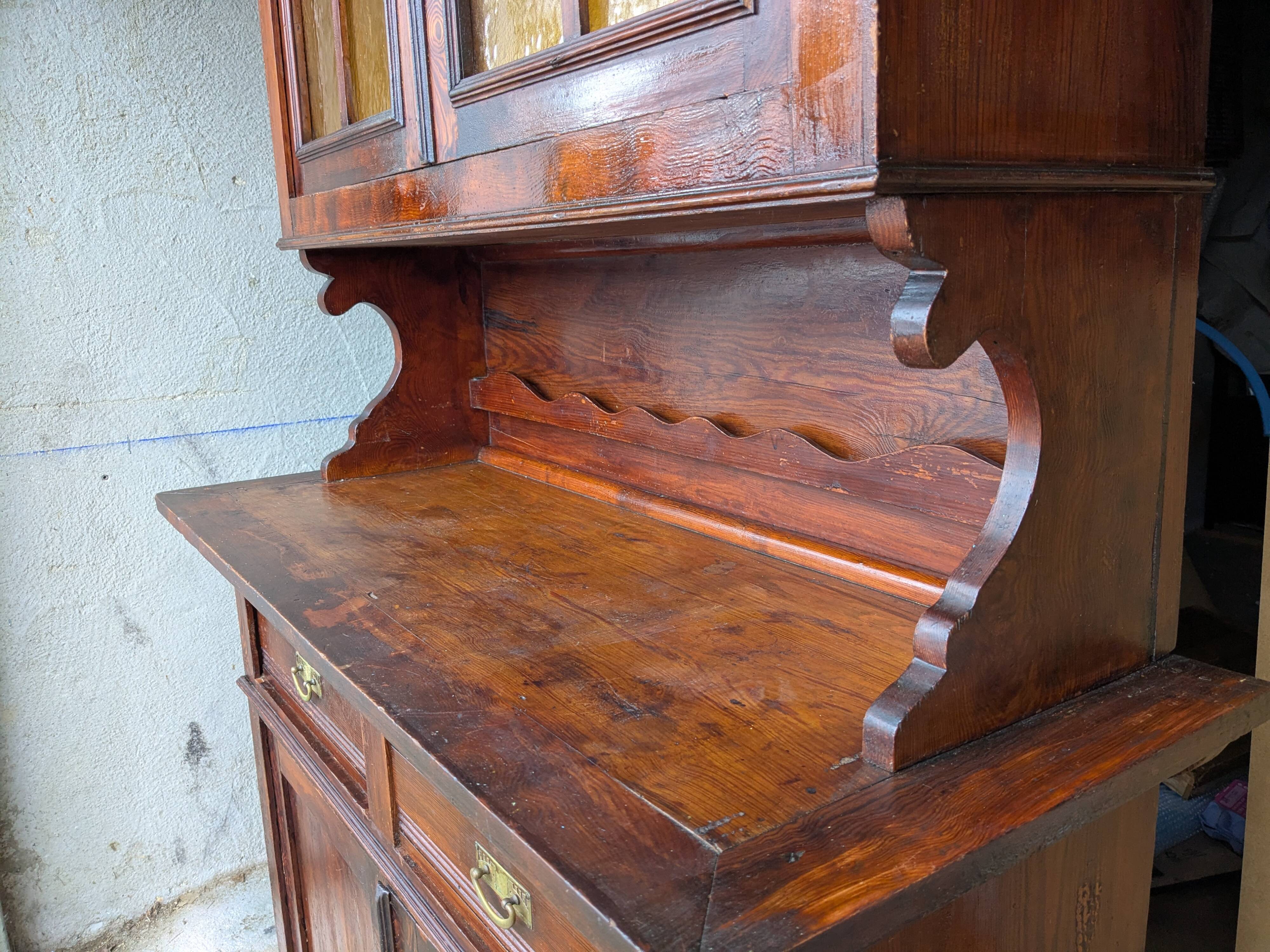 Japanese-style two-body buffet - Arts and crafts - circa 1900 Art Nouveau