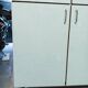 Buffet colonne vintage Formica bleu-vert