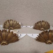 4 wall lights