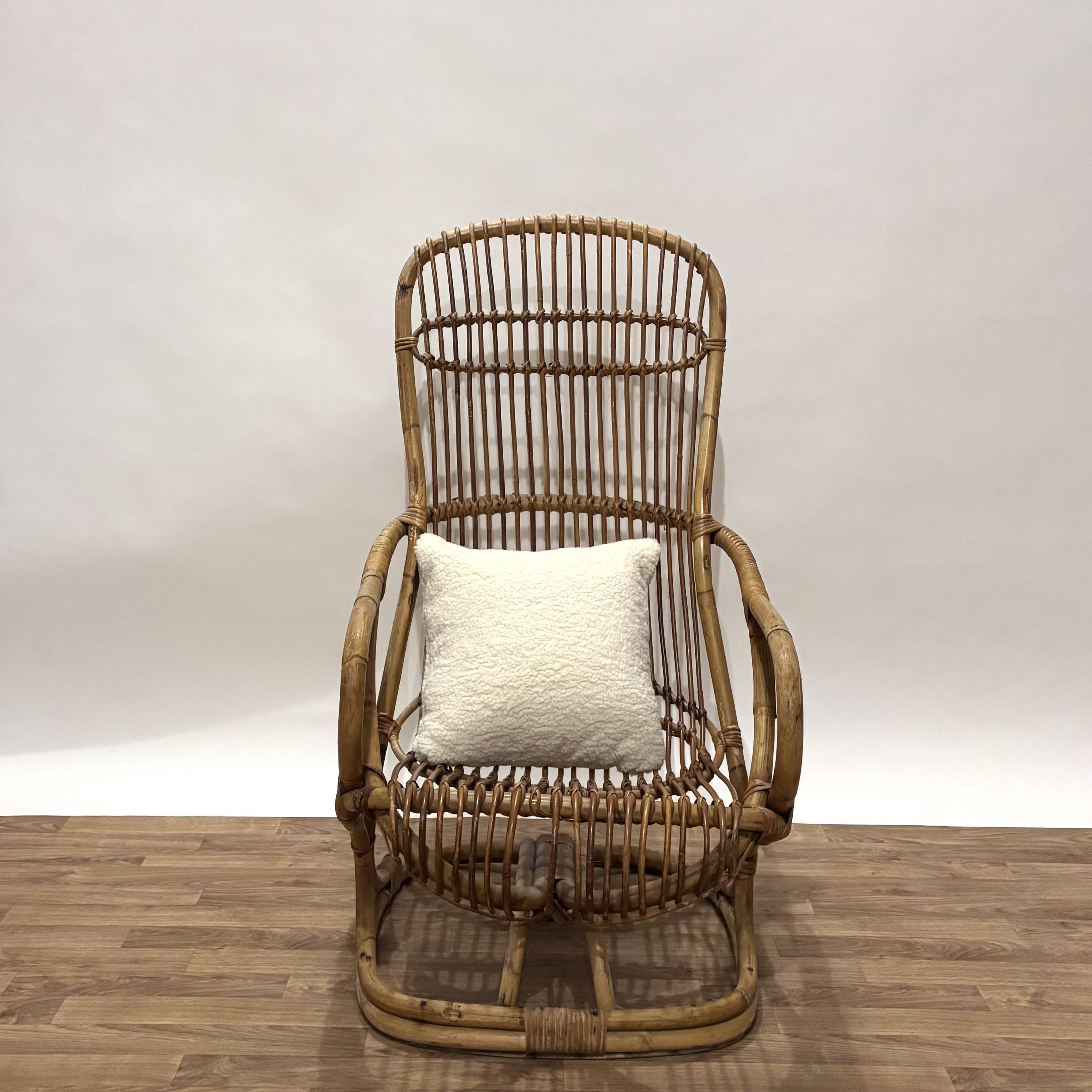Fauteuil en rotin