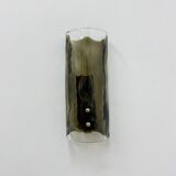 Mid-century glass wall lamp sconce J.T. Kalmar, 1970s, Germany