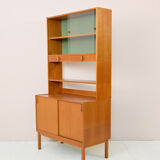 Swedish bookcase with display case