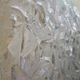 Plafonnier en verre glacé Kaiser Leuchten, années 1970