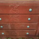 Vintage painted chest of drawers