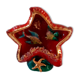 Starfish lamp Vallauris signed 60s-70s