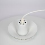 Pair of 2 vintage pendant lamps Volga by Kurt Wiborg, Jeka, 1980s