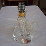 Weaned crystal lamp foot