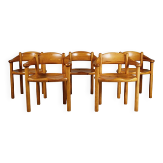 Rainer Daumiller dining chairs for Hirtshals Sawmill, set of 5