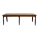 Solid oak table with 6 turned legs (1900)