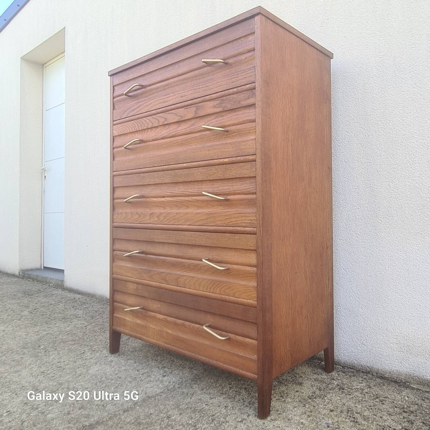 Large vintage chest of drawers 1950