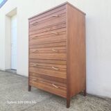 Large vintage chest of drawers 1950