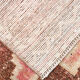 3x10 neutral geometric vintage runner rug, 296x73cm