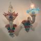 Murano glass wall lights from the 1960s