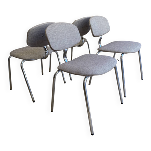 Suite de 4 chaises modèle