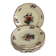 Set of 6 vintage dessert plates model Agreste, earthenware of Sarreguemines