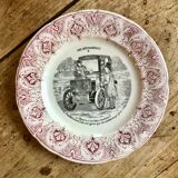 Talking plates “Automobiles” Saint Amand & Hamage