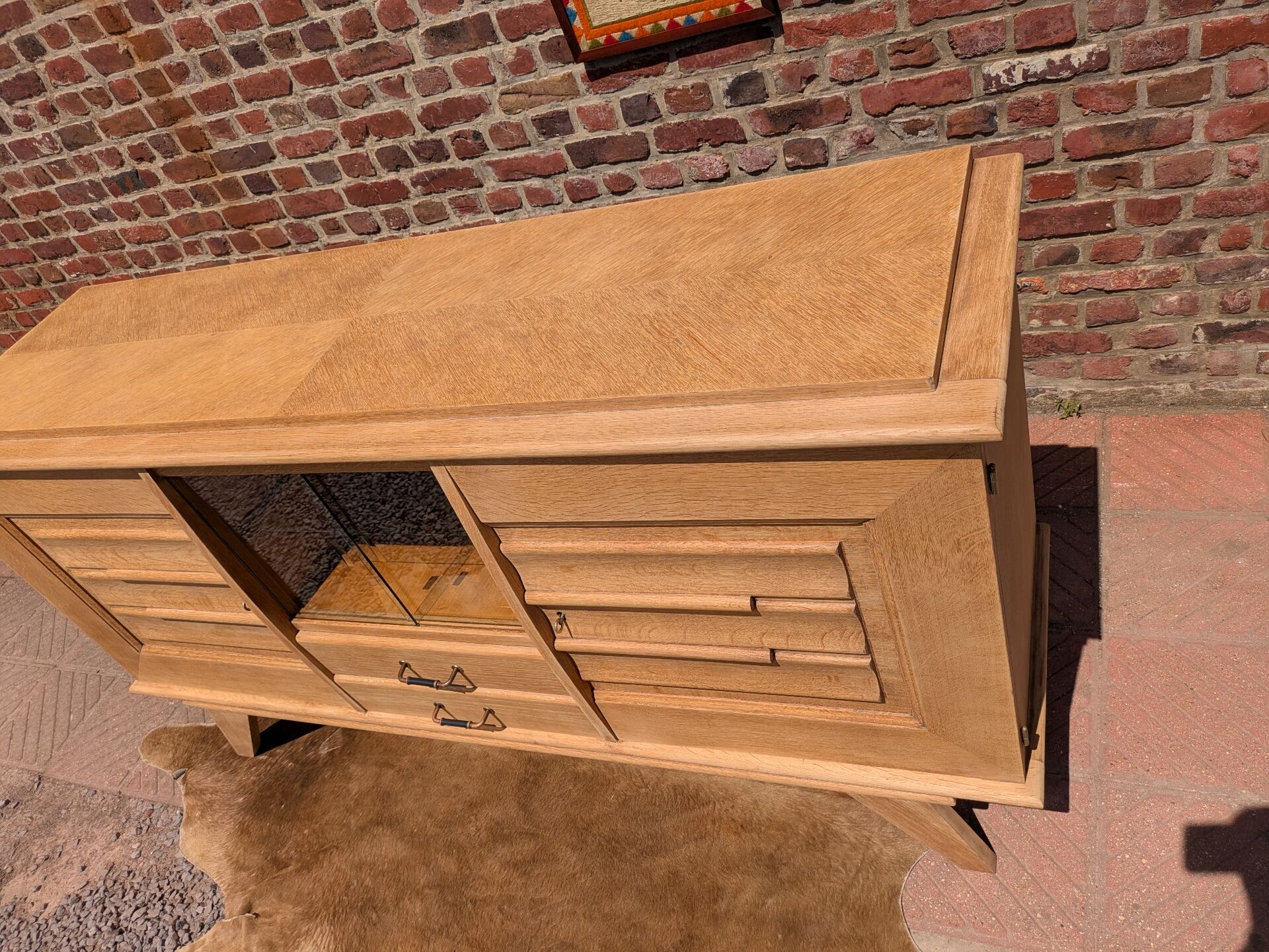 Vintage oak sideboard