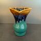 Flamed stoneware pitcher signed Alpho, no. 114