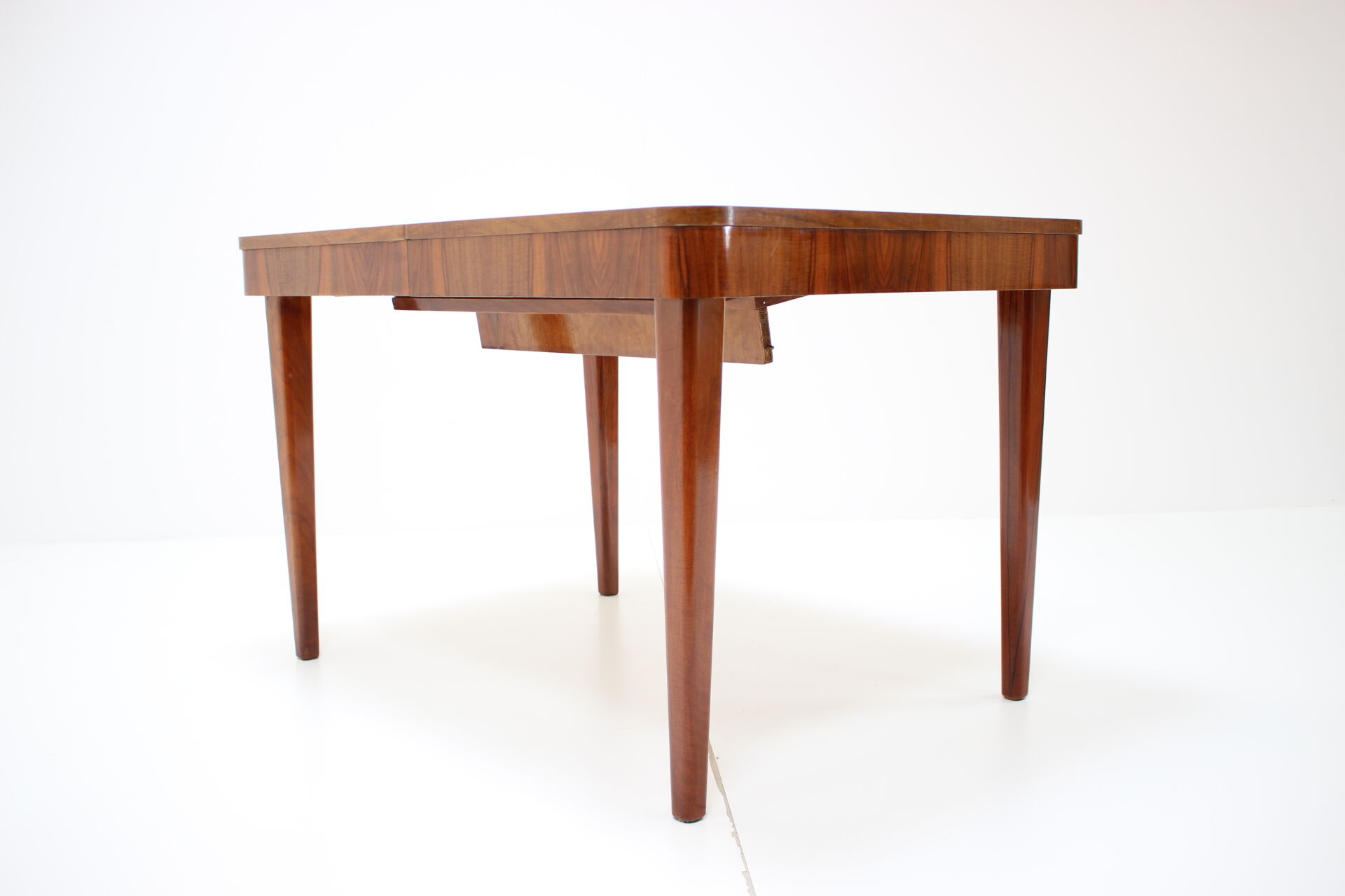 Art deco extendable dining table designed by Jindrich Halabala, 1940s